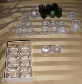 Collection of Salts Cellars