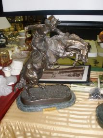 Remington Sculpture "Bronco Buster"