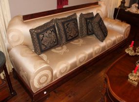 Mahogany Empire Sofa