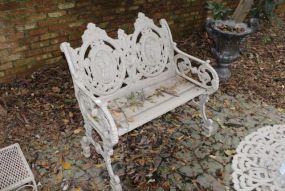 Cast Iron Bench