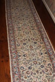 Kirman Wool Runner Rug