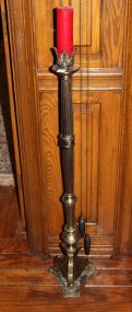 Tall Brass Candlestick