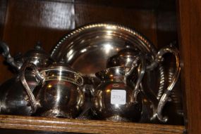 Four Piece Silverplate Coffee Tea Set