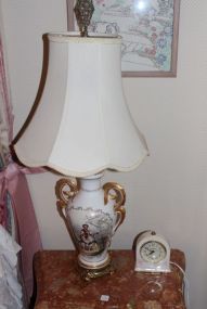 Pair of Old Paris Lamps