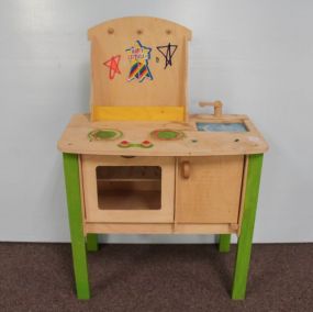 Child&#39;s Wood Kitchen