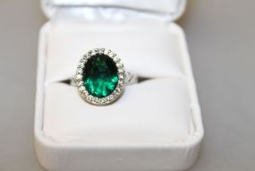 Large Emerald Estate Ring