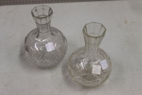 Cut Glass Carafes