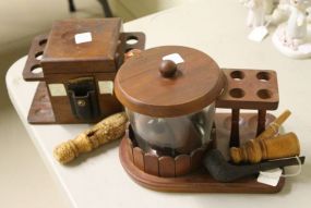 Two Pipe Stands with Parts