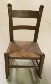 Oak Child's Rocker