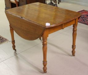 Oak Drop Side Dining Table