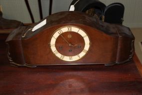 Walnut Mantel Clock