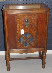 Nightingale Walnut Radio Cabinet