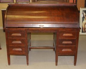 Mahogany C Roll, Roll Top Desk