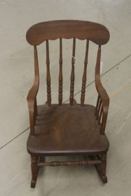 Oak Child's Rocker