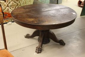 Oak, Clawfoot Dining Table