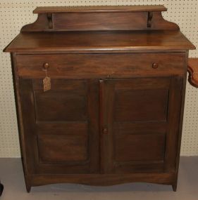 Two Door Cabinet with Splash Back