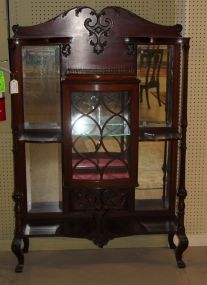 Mahogany, Carved Eterge