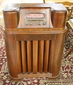 Walnut Radio Cabinet