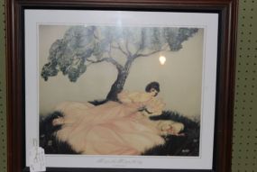 He Loves Me,He Loves Me Not Print