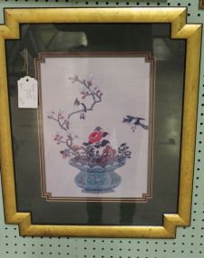 Birds with Flowers Picture