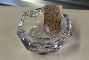 Lead Crystal Ashtray