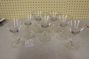 Set of Seven Fostoria Stems