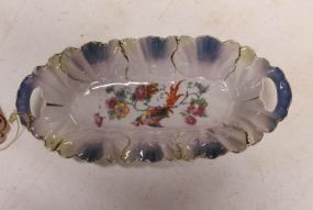 Small Hand Painted Relish Dish