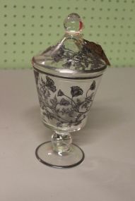 Sterling Overlay Compote