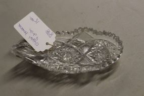 Crystal Banana Dish