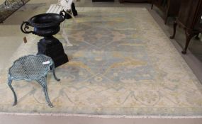 Wool Natural Dye Rug 9' 1"x12' 1"