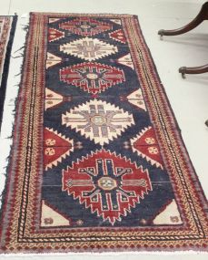 Wool Rug 3' 5"x9' 1"