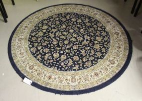 Wool Rug 5' 4" Diameter