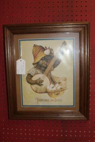 Pastime in Dixie Print