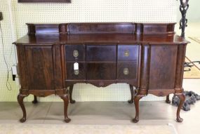 Mahogany Queen Anne Sideboard