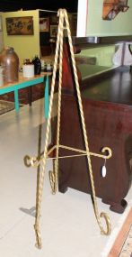 Gold Iron Easel