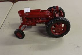 Reproduction Cast Iron Red Tractor
