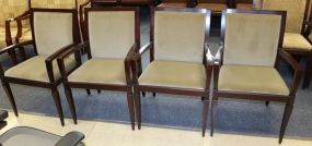 Four Office Arm Chairs