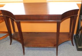 Baker Mahogany Console Table