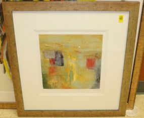 Ann Degara Matted and Framed Original Art Signed