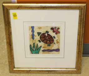 A Risler Block Print Artwork "Big Fun"