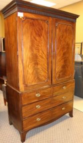 Mahogany Linen Press