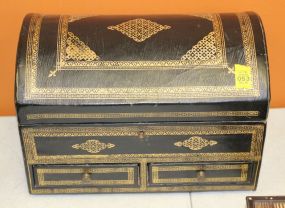 Dome Top Leather Box