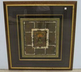 Framed Mixed Media Artwork