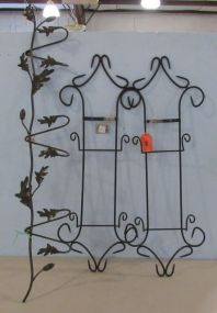 Three Metal Plate Racks