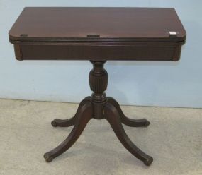 Mahogany Game Table