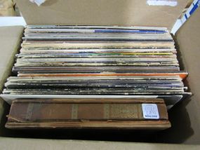 Box Lot of Vintage Albums 1980"s