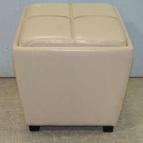 Leather Footstool