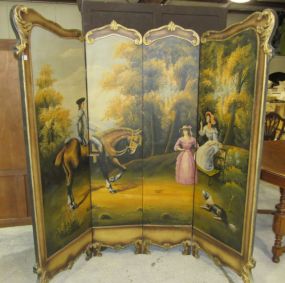 Hand Painted Screen