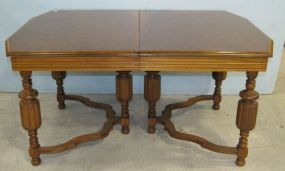 Depression Dining Room Table with Leaf