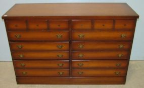 Maple Six Drawer Dresser